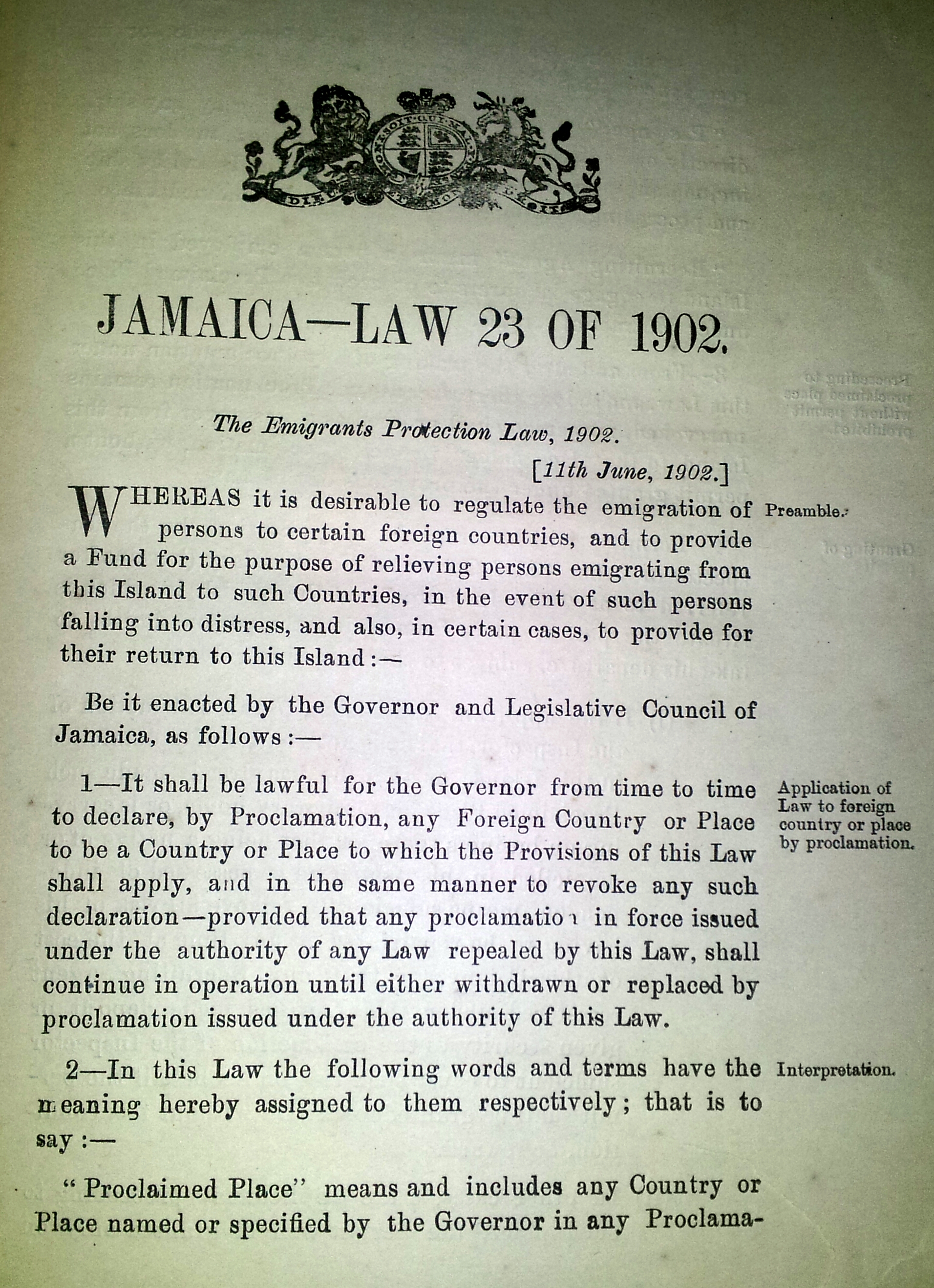 emigrant labourers protection law 1893 width=